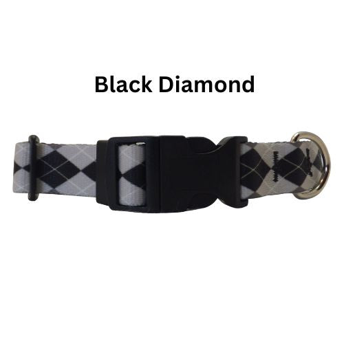 Diamond Dog Collar - Made in The USA Small Collar (10-14) / Diamond